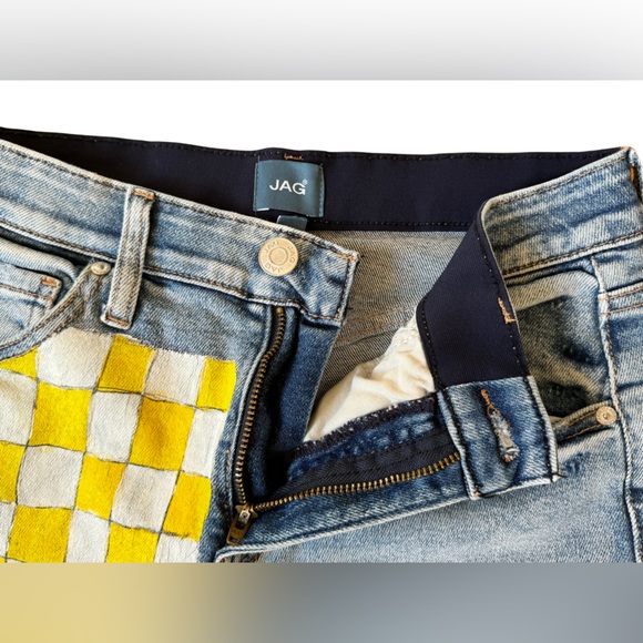 Jag Jeans Phoebe High Rise Cropped Bootcut Stretchy Jeans - Picture 12 of 16